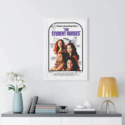 THE STUDENT NURSES 1970 - Framed Movie Poster - The Sticker Space
