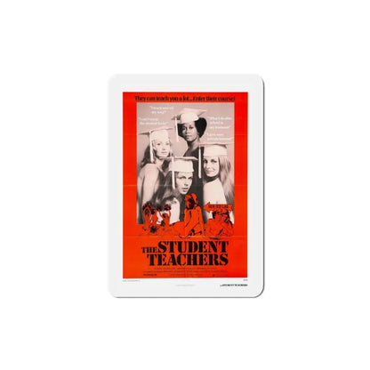 The Student Teachers 1973 Movie Poster Refrigerator Magnet 4 Inch - The Sticker Space