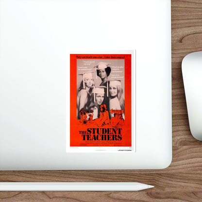 THE STUDENT TEACHERS 1973 Movie Poster STICKER Vinyl Die-Cut Decal-The Sticker Space