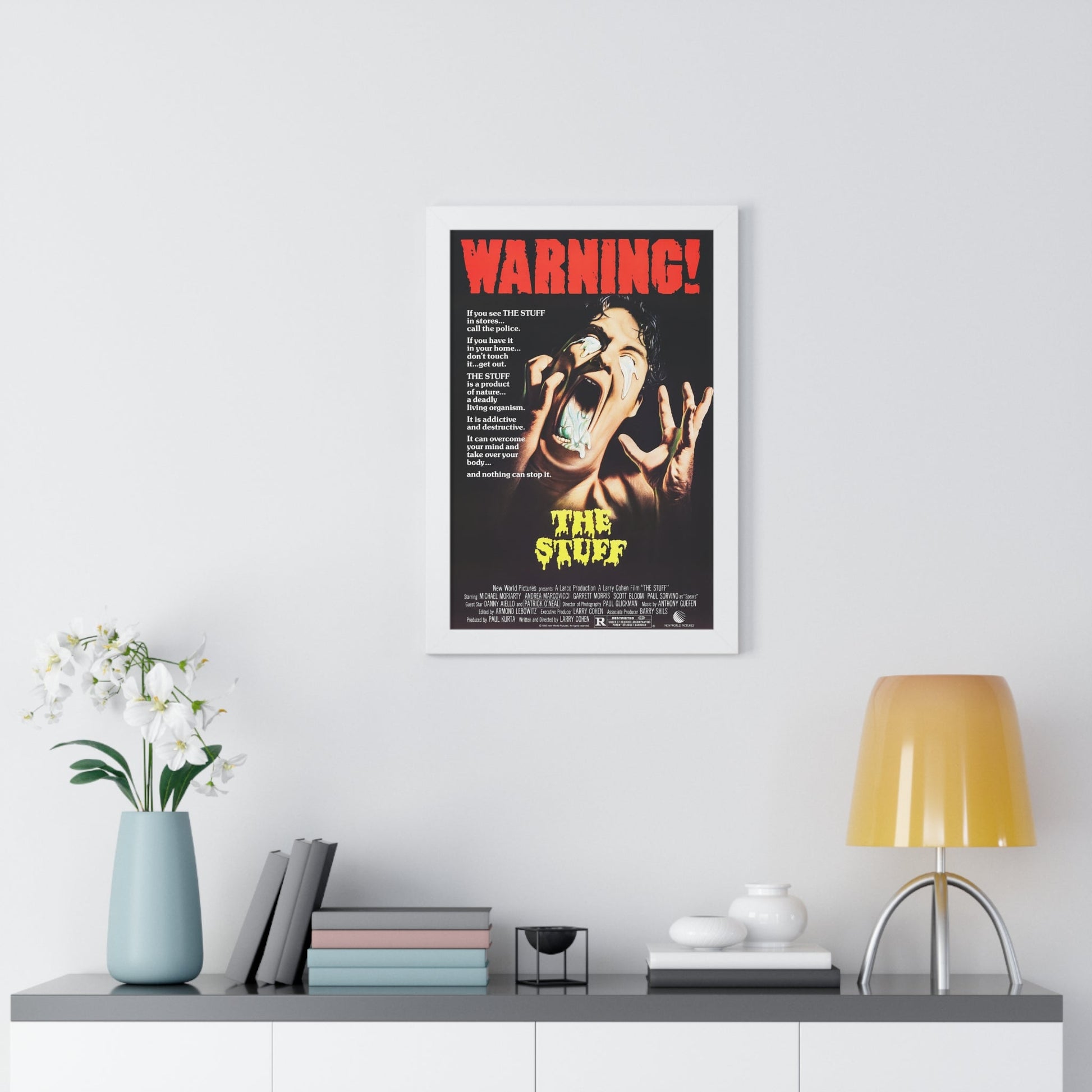 THE STUFF 1985 - Framed Movie Poster-The Sticker Space