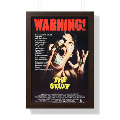 THE STUFF 1985 - Framed Movie Poster-16″ x 24″-The Sticker Space