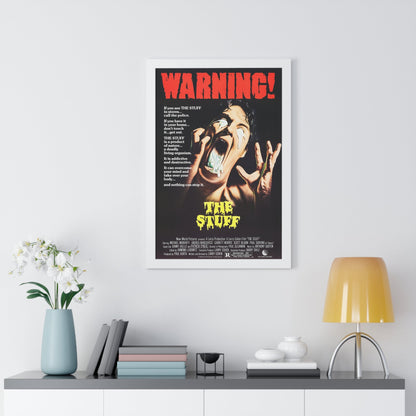 THE STUFF 1985 - Framed Movie Poster-The Sticker Space