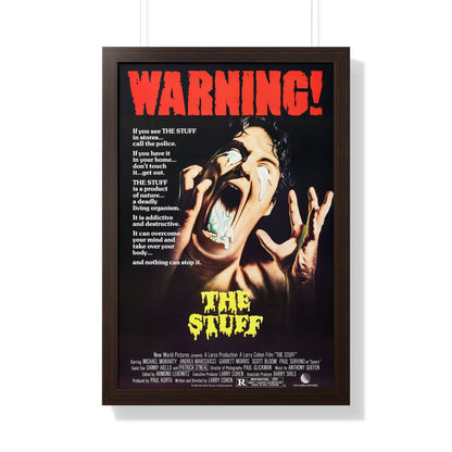 THE STUFF 1985 - Framed Movie Poster-20" x 30"-The Sticker Space