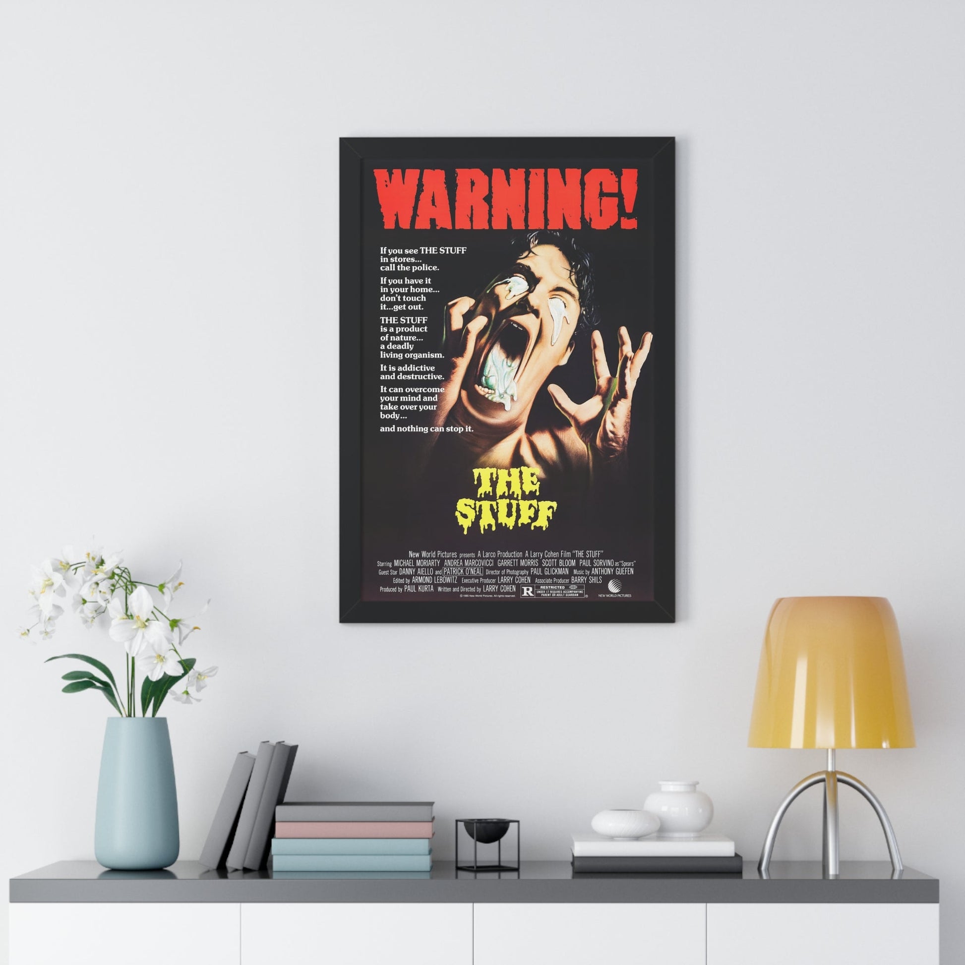 THE STUFF 1985 - Framed Movie Poster-The Sticker Space