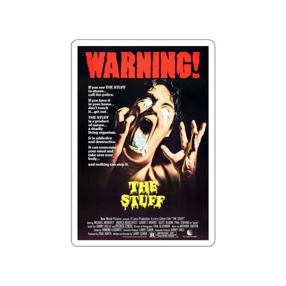 THE STUFF 1985 Movie Poster STICKER Vinyl Die-Cut Decal-White-The Sticker Space