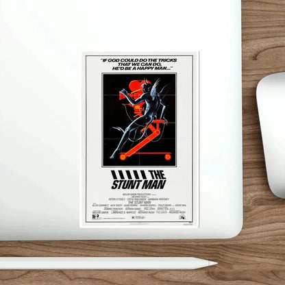 The Stunt Man 1980 Movie Poster STICKER Vinyl Die-Cut Decal - The Sticker Space