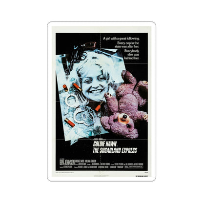 The Sugarland Express 1974 Movie Poster STICKER Vinyl Die-Cut Decal-4 Inch-The Sticker Space