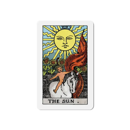 The Sun (Tarot Card) Refrigerator Magnet 2 Inch - The Sticker Space