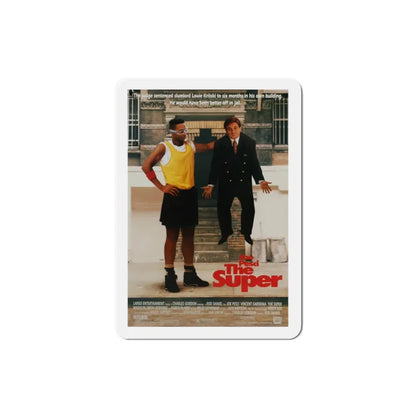 The Super 1991 Movie Poster Refrigerator Magnet 3 Inch - The Sticker Space