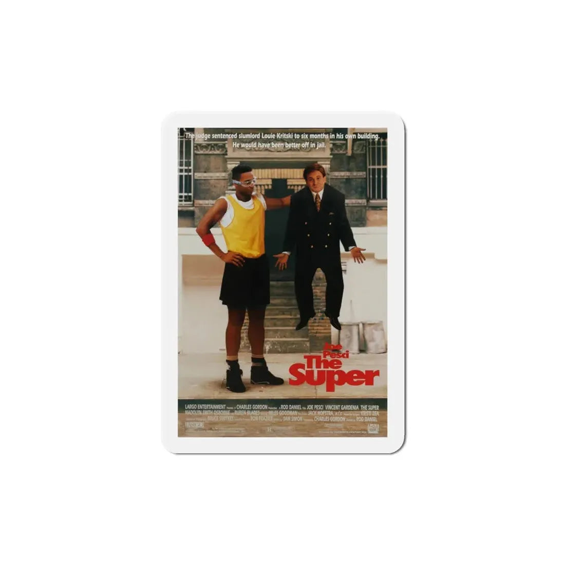 The Super 1991 Movie Poster Refrigerator Magnet 5 Inch - The Sticker Space