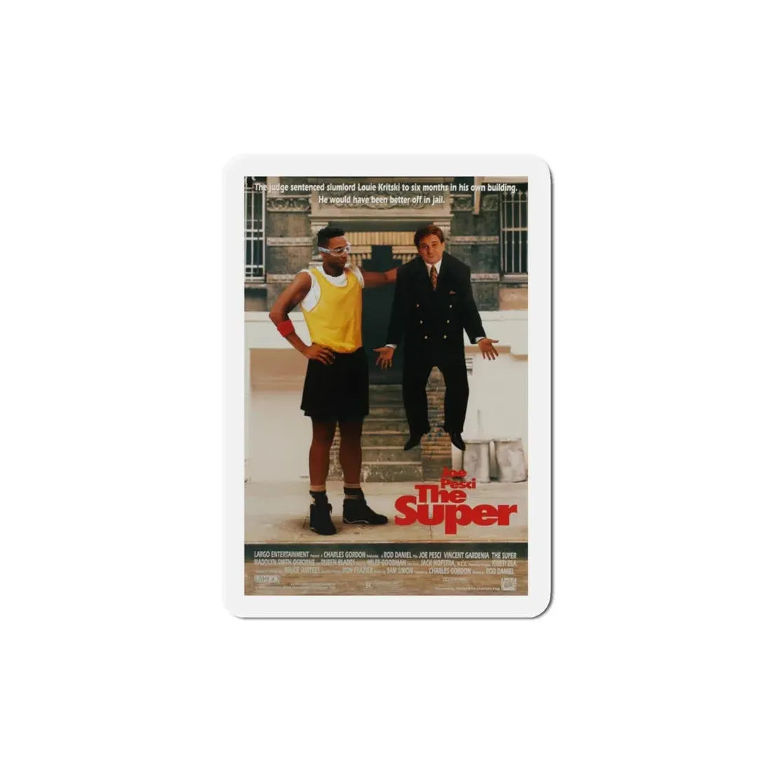 The Super 1991 Movie Poster Refrigerator Magnet 6 Inch - The Sticker Space