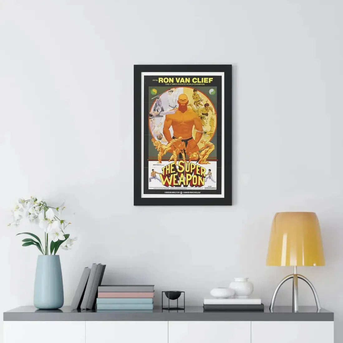 THE SUPER WEAPON 1976 - Framed Movie Poster - The Sticker Space