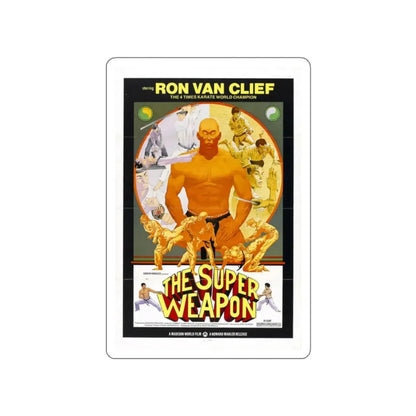 THE SUPER WEAPON 1976 Movie Poster STICKER Vinyl Die-Cut Decal 2 Inch - The Sticker Space