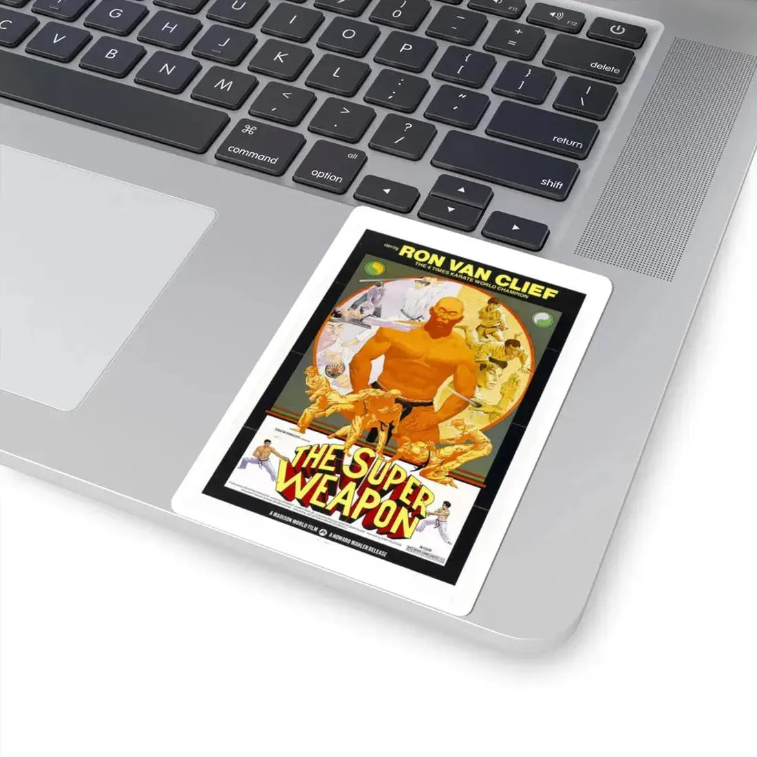 THE SUPER WEAPON 1976 Movie Poster - STICKER Vinyl Kiss-Cut Decal - The Sticker Space