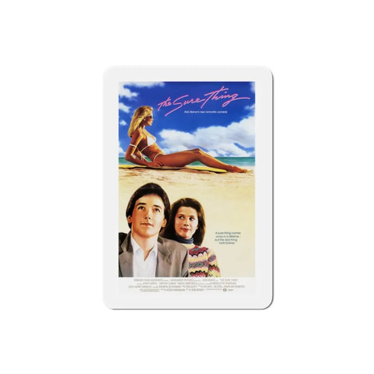 The Sure Thing 1985 Movie Poster Refrigerator Magnet 2 Inch - The Sticker Space