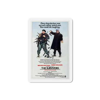 The Survivors 1983 Movie Poster Refrigerator Magnet 2 Inch - The Sticker Space