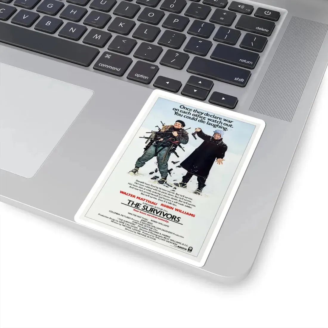 The Survivors 1983 Movie Poster - STICKER Vinyl Kiss-Cut Decal - The Sticker Space