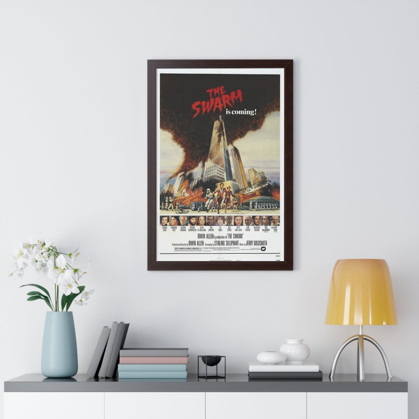 THE SWARM 1978 - Framed Movie Poster-The Sticker Space