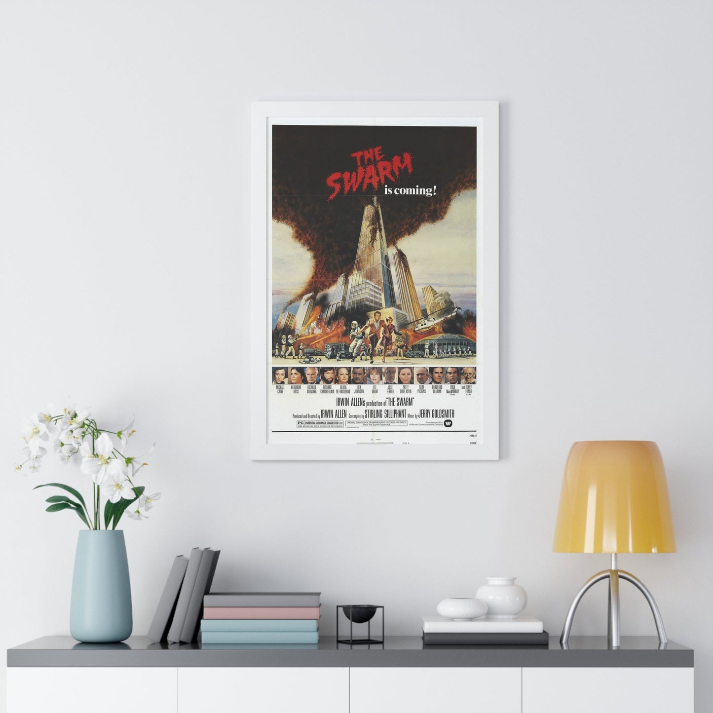 THE SWARM 1978 - Framed Movie Poster-The Sticker Space