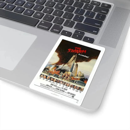 THE SWARM 1978 Movie Poster - STICKER Vinyl Kiss-Cut Decal - The Sticker Space