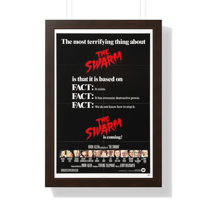 THE SWARM (TEASER) 1978 - Framed Movie Poster-16″ x 24″-The Sticker Space