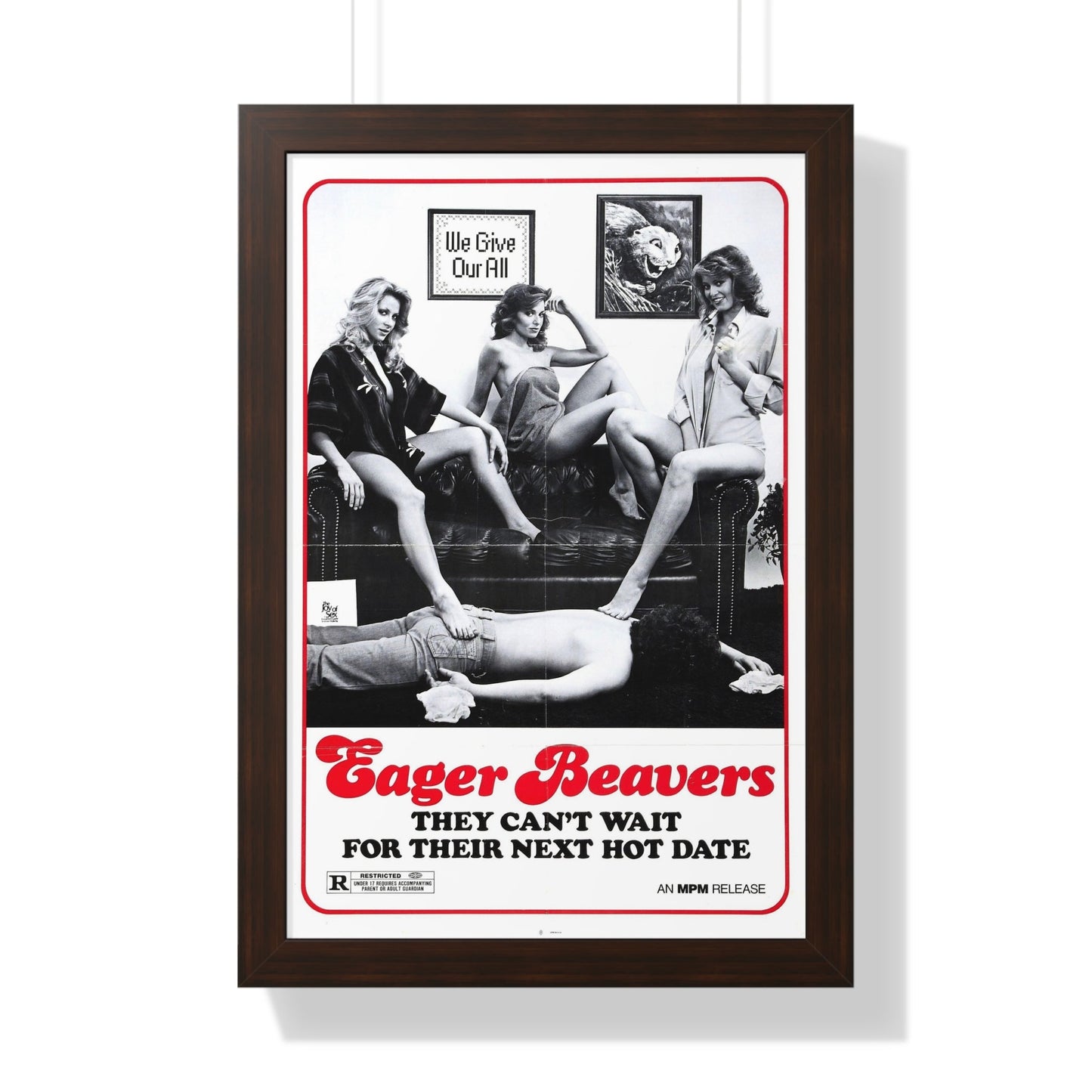 THE SWINGING BARMAIDS (2) 1975 - Framed Movie Poster-16″ x 24″-The Sticker Space