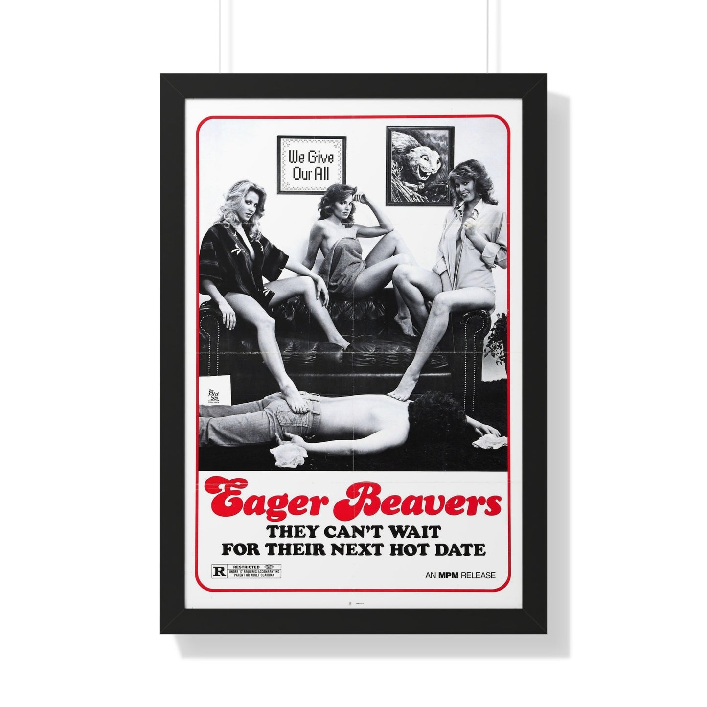 THE SWINGING BARMAIDS (2) 1975 - Framed Movie Poster-20" x 30"-The Sticker Space