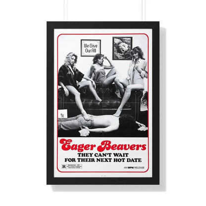 THE SWINGING BARMAIDS (2) 1975 - Framed Movie Poster 20" x 30" Black - The Sticker Space