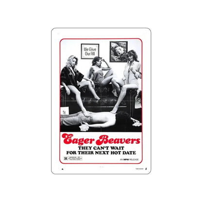 THE SWINGING BARMAIDS (2) 1975 Movie Poster STICKER Vinyl Die-Cut Decal 3 Inch - The Sticker Space