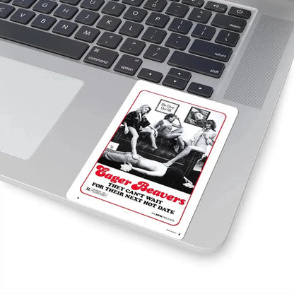 THE SWINGING BARMAIDS (2) 1975 Movie Poster - STICKER Vinyl Kiss-Cut Decal - The Sticker Space