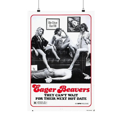 THE SWINGING BARMAIDS (2) 1975 - Paper Movie Poster 16″ x 24″ Matte - The Sticker Space