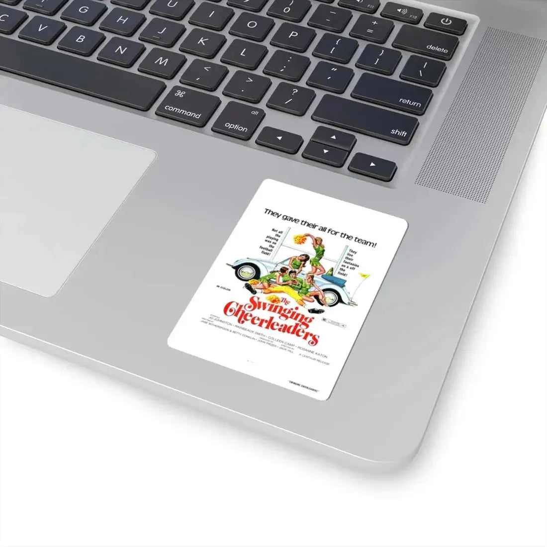 THE SWINGING CHEERLEADERS 1974 Movie Poster - STICKER Vinyl Kiss-Cut Decal - The Sticker Space