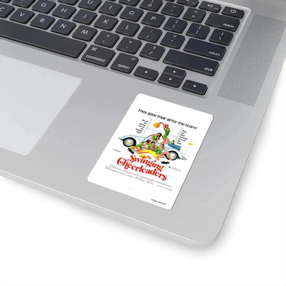 THE SWINGING CHEERLEADERS 1974 Movie Poster - STICKER Vinyl Kiss-Cut Decal - The Sticker Space