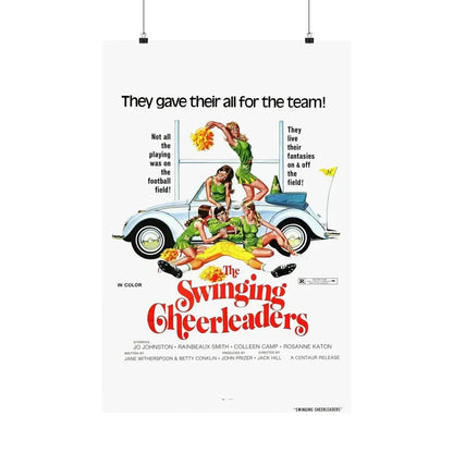 THE SWINGING CHEERLEADERS 1974 - Paper Movie Poster 20″ x 30″ Matte - The Sticker Space