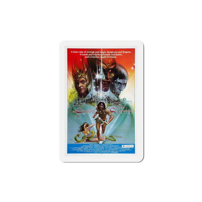 The Sword and the Sorcerer 1982 Movie Poster Refrigerator Magnet 4 Inch - The Sticker Space