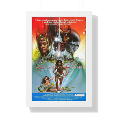 THE SWORD AND THE SORCERER (2) 1982 - Framed Movie Poster-16″ x 24″-The Sticker Space