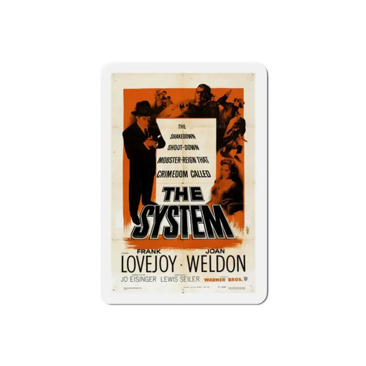 The System 1953 Movie Poster Refrigerator Magnet 2 Inch - The Sticker Space