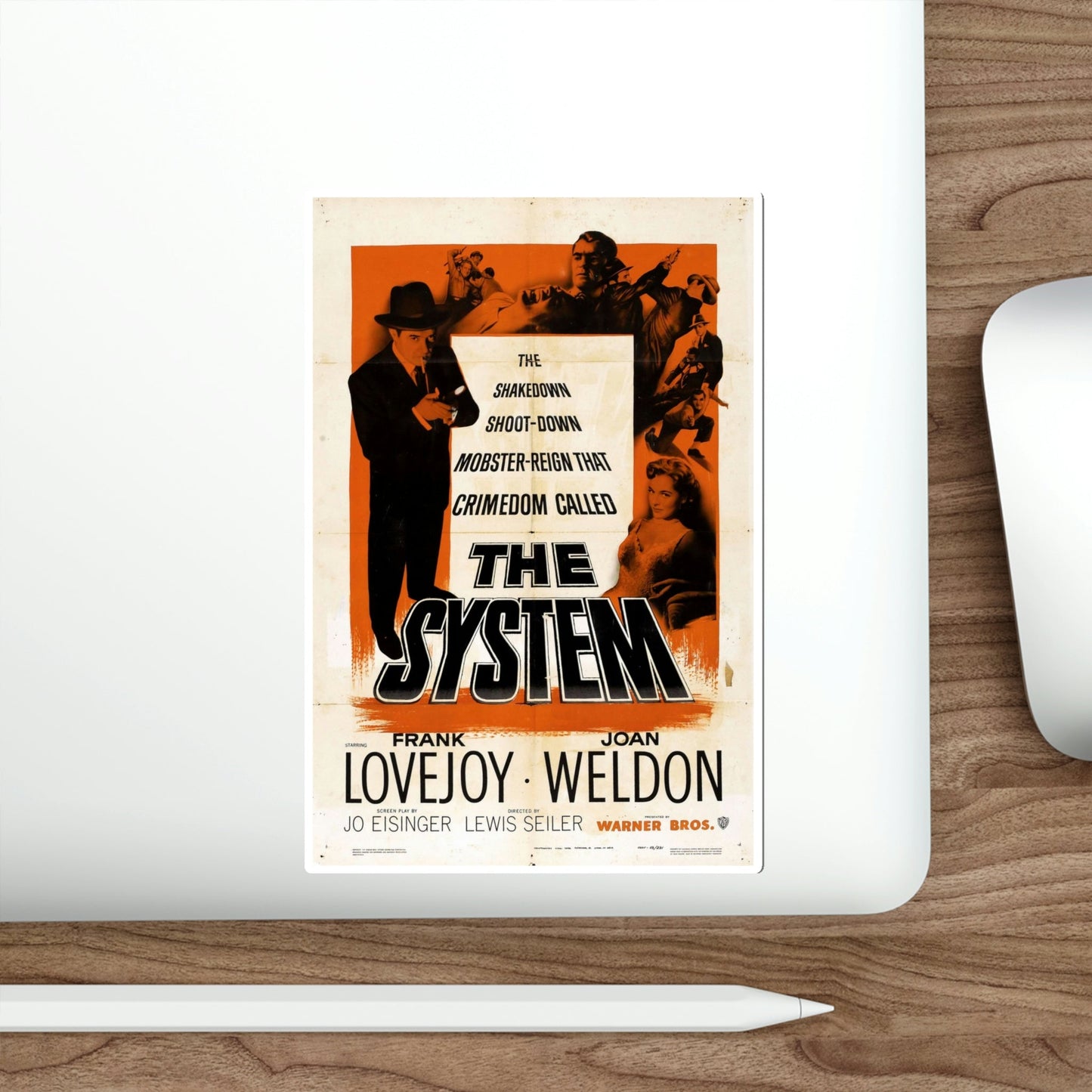 The System 1953 Movie Poster STICKER Vinyl Die-Cut Decal-The Sticker Space