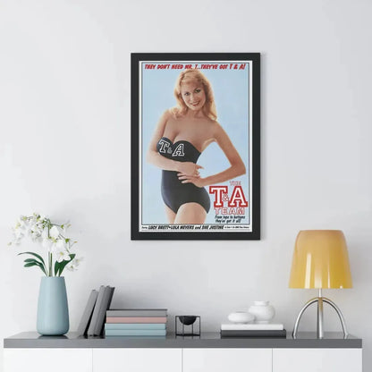 THE T&A TEAM 1984 - Framed Movie Poster - The Sticker Space