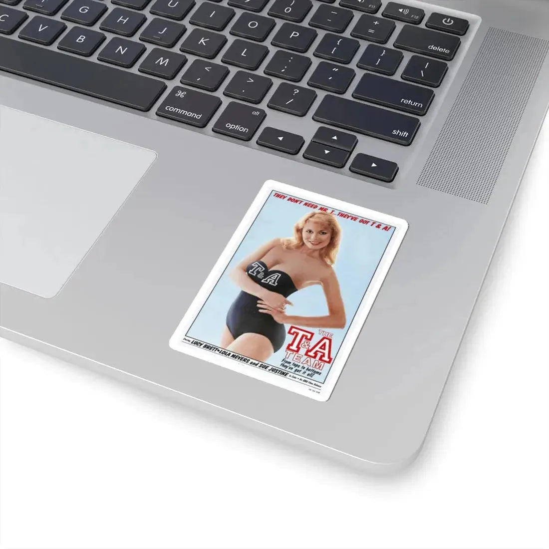 THE T&A TEAM 1984 Movie Poster - STICKER Vinyl Kiss-Cut Decal - The Sticker Space