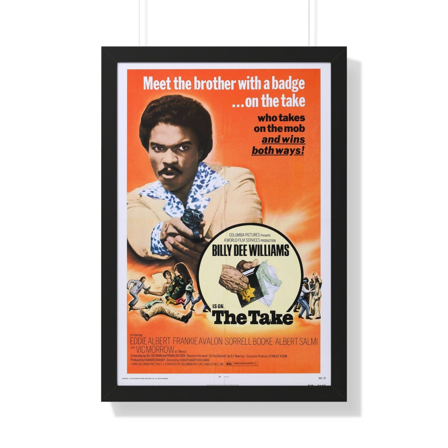 THE TAKE 1974 - Framed Movie Poster-20" x 30"-The Sticker Space