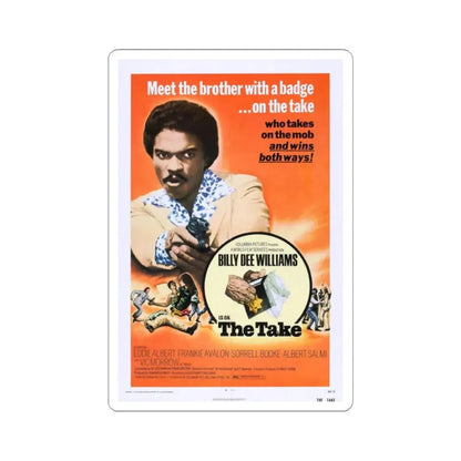 THE TAKE 1974 Movie Poster - STICKER Vinyl Kiss-Cut Decal 2 Inch White - The Sticker Space