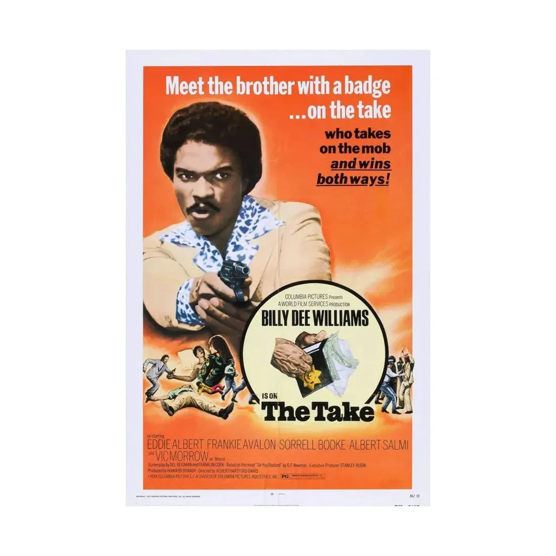 THE TAKE 1974 - Paper Movie Poster - The Sticker Space