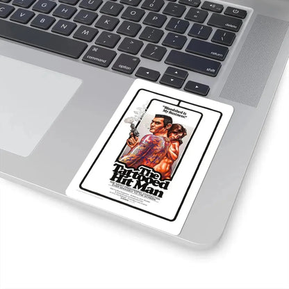 THE TATTOED HITMAN 1974 Movie Poster - STICKER Vinyl Kiss-Cut Decal - The Sticker Space