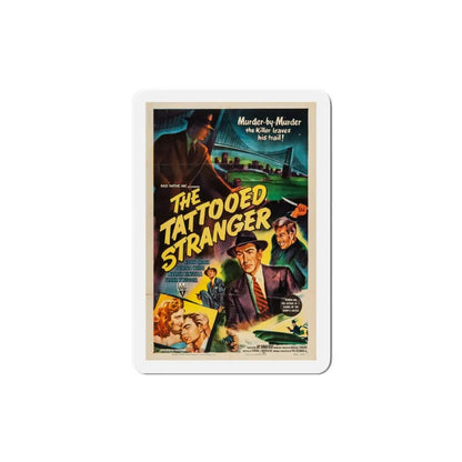 The Tattooed Stranger 1950 Movie Poster Refrigerator Magnet 4 Inch - The Sticker Space