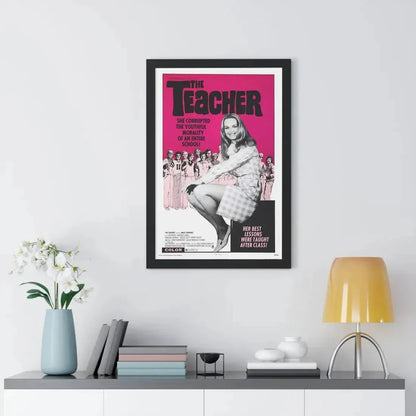 THE TEACHER 1974 - Framed Movie Poster - The Sticker Space
