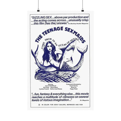 THE TEENAGE SEXMAIDS 1976 - Paper Movie Poster 20″ x 30″ Matte - The Sticker Space