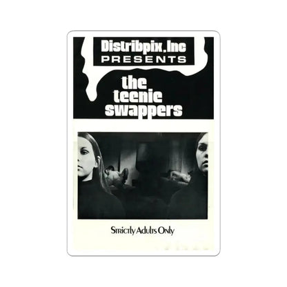 THE TEENIE SWAPPERS 1969 Movie Poster - STICKER Vinyl Kiss-Cut Decal 2 Inch White - The Sticker Space