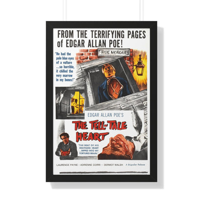 THE TELL-TALE HEART 1960 - Framed Movie Poster-20" x 30"-The Sticker Space