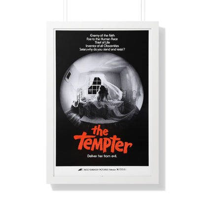 THE TEMPTER (THE ANTICHRIST) 1974 - Framed Movie Poster-20" x 30"-The Sticker Space